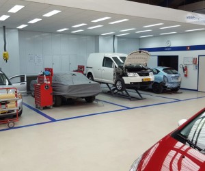 Al heel wat drukte in de tent op de maandag ochtend